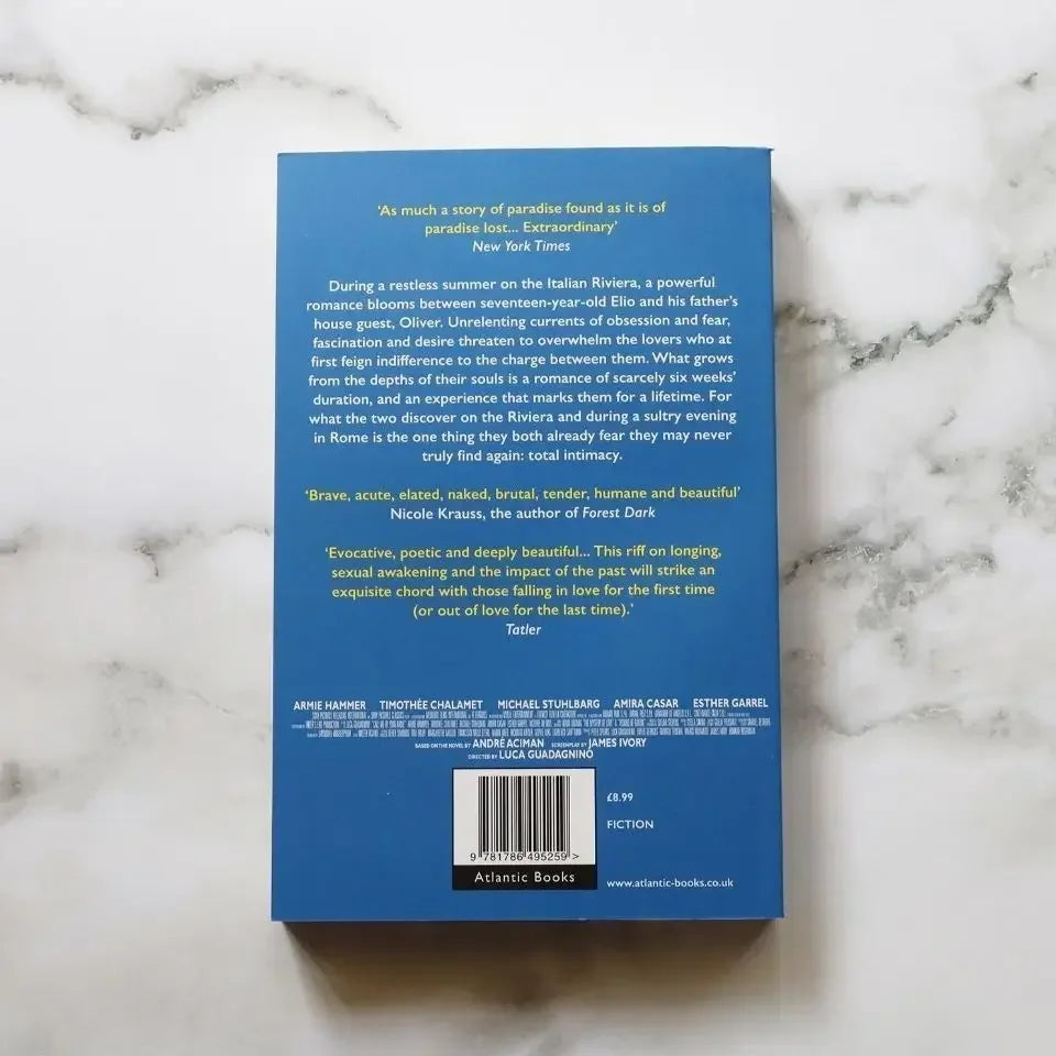 English Version Please Call Me By Your Name English Books Movie Book of The Same Name English Book Lootquake LLC