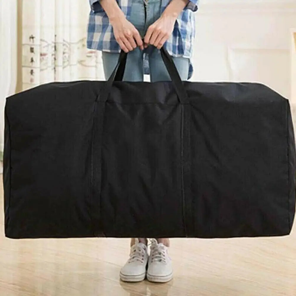 1pc Extra Large Waterproof Moving Luggage Bags Laundry Shopping Bag Non-woven Fabric Cubes 80*48*25cm Home Storage Packing Tool Lootquake LLC