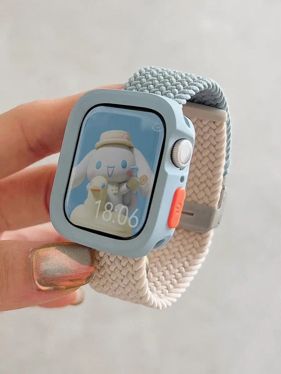 Apple Watch Nylon Strap - Durable Soft Fabric Band - SJB-DIAMOND ELITES