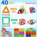 Magnetic Building Blocks DIY Magnets Toys medium size STEM Toys Construction Toys Learning Educational Magnet Toys