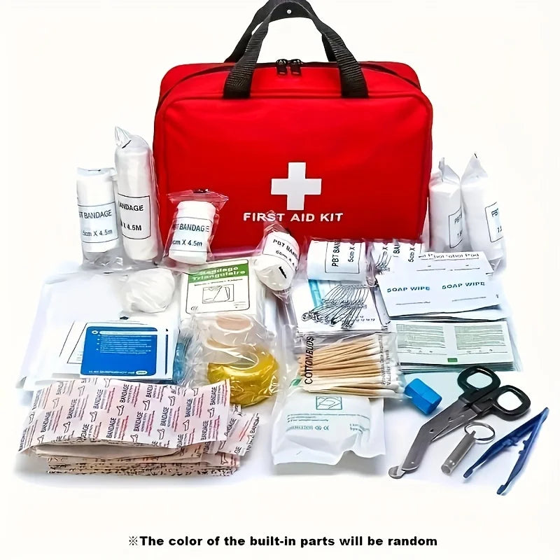 First Aid Kit 188 pcs emergency and survival essentials THRIXINE