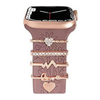 Decorative Metal Charms For Apple Watch Bands