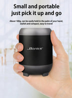 Wireless Bluetooth Speaker AI Intelligent Artificial Voice Control Insert Card Small Audio Mobile Phone Computer Desktop Lootquake LLC