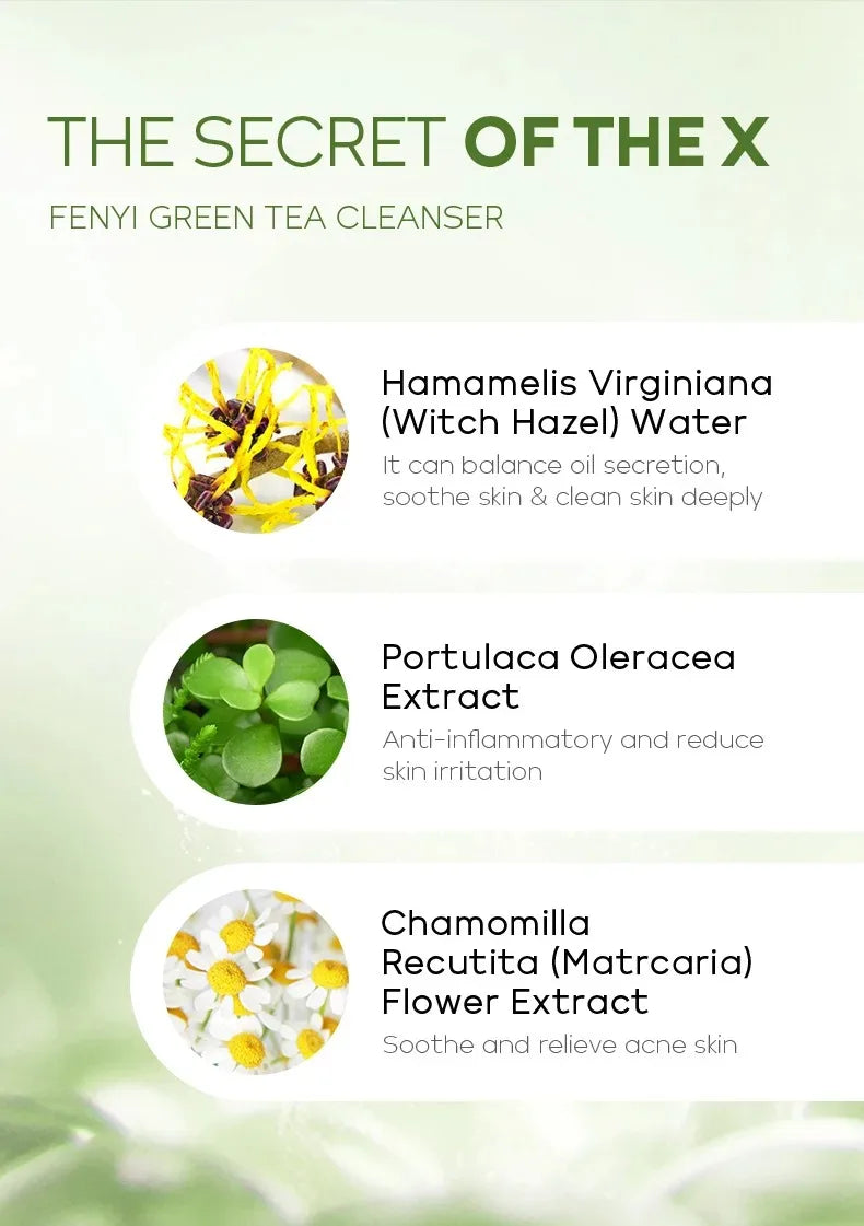 Vitamin C Facial Cleanser Skin Deep Cleansing Moisturizing Blackhead Removal skincare Face Wash Foam Face Cleanser Skin Care Lootquake LLC