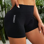 ChicFlex Women's High-Waist Cycling Yoga Shorts THRIXINE