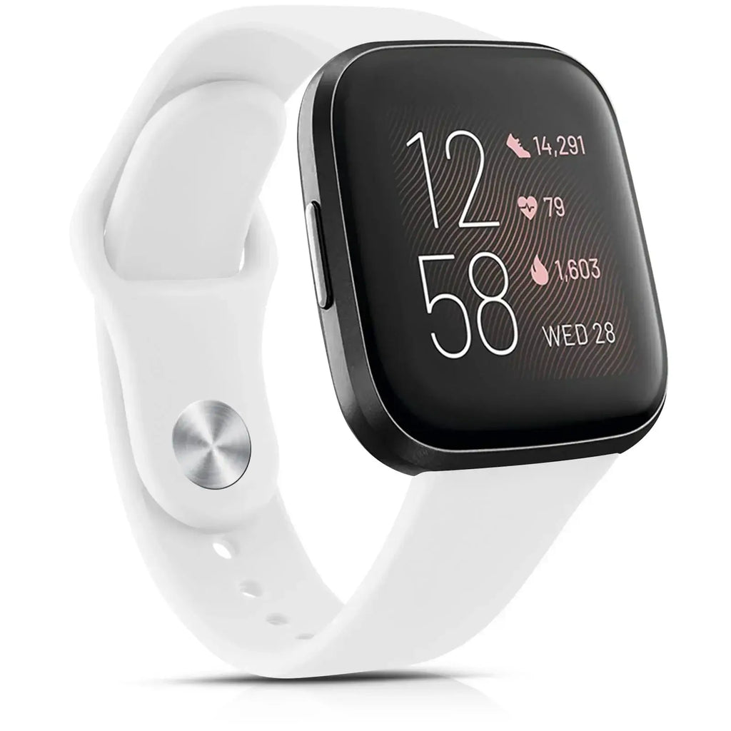Fitbit Versa & Sense Silicone Strap - Soft Waterproof Design - SJB-DIAMOND ELITES
