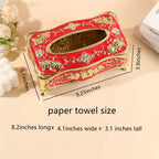 Luxury Continental Acrylic Tissue Box Kitchen Tissue Storage Box Handkerchief Toilet Tissue Holder Home Storage Supplies Lootquake LLC
