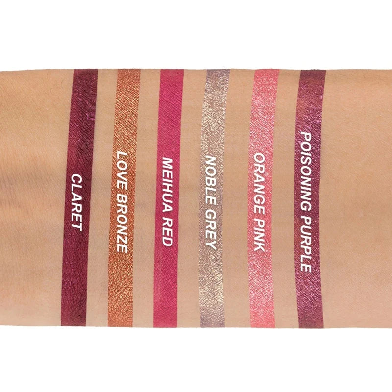 Metallic No-stick Cup Lip Gloss Glitter Matte Moisturizing Waterproof Long Lasting Lip Glaze Liquid Lipstick Lip Makeup Cosmetic Lootquake LLC