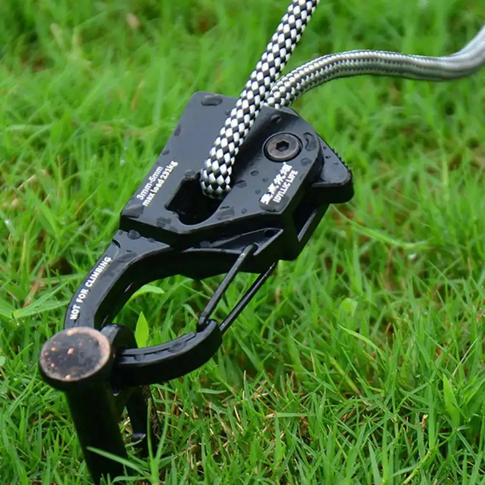 Rope Tensioner Tent Rope Tensioner Camping Tent Cord Adjuster with Strong Load-bearing Capacity Lightweight Portable for Outdoor