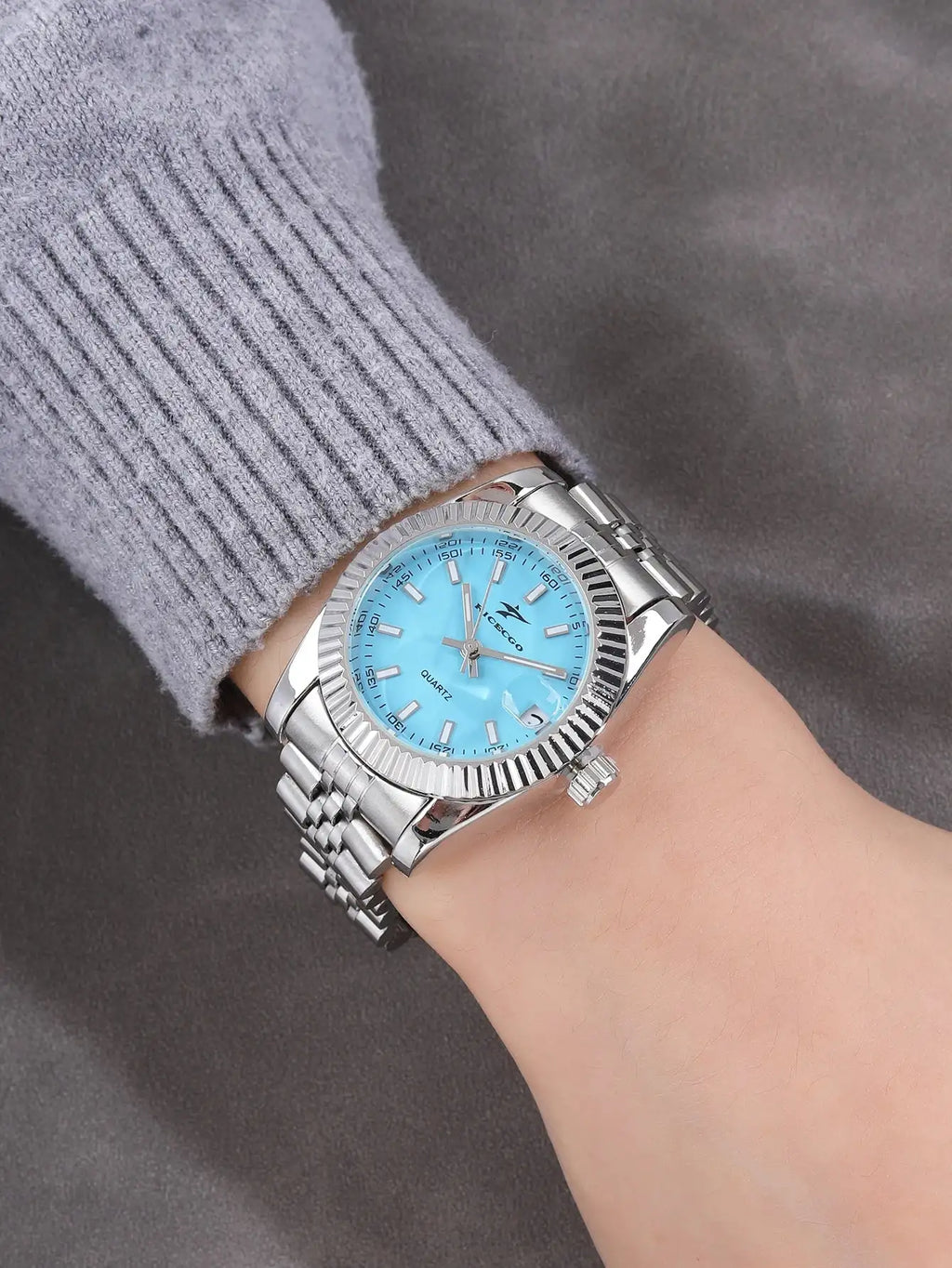 Fashion Woman Simple Quartz Wristwatch Classic Luxury Stainless Steel Watchband Ladies Watches Reloj Feminino WristWatch