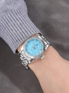 Fashion Woman Simple Quartz Wristwatch Classic Luxury Stainless Steel Watchband Ladies Watches Reloj Feminino WristWatch