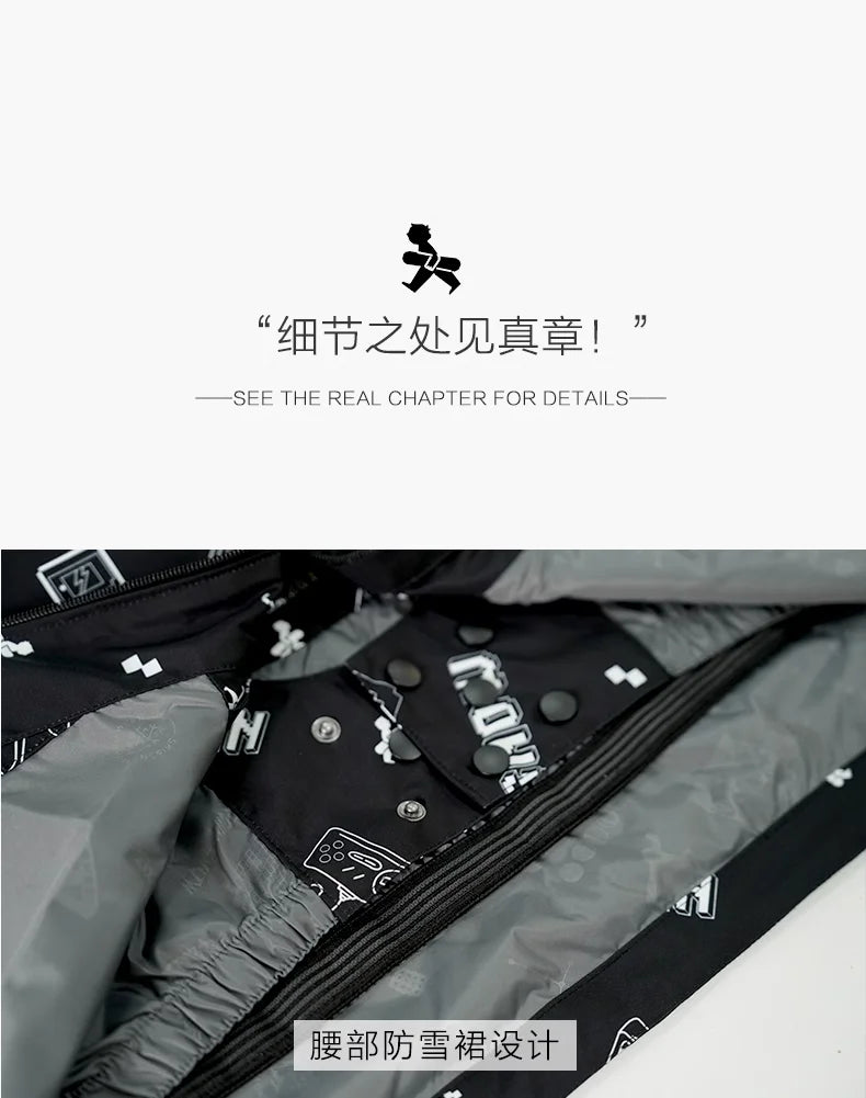 JOHN SNOW Ski Suit Set Windproof Waterproof Warm Women's Skiing Pants - SJB-DIAMOND ELITES