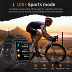 LIGE FlashSmart: 2 HD, AI, Sports & Health Tracker THRIXINE