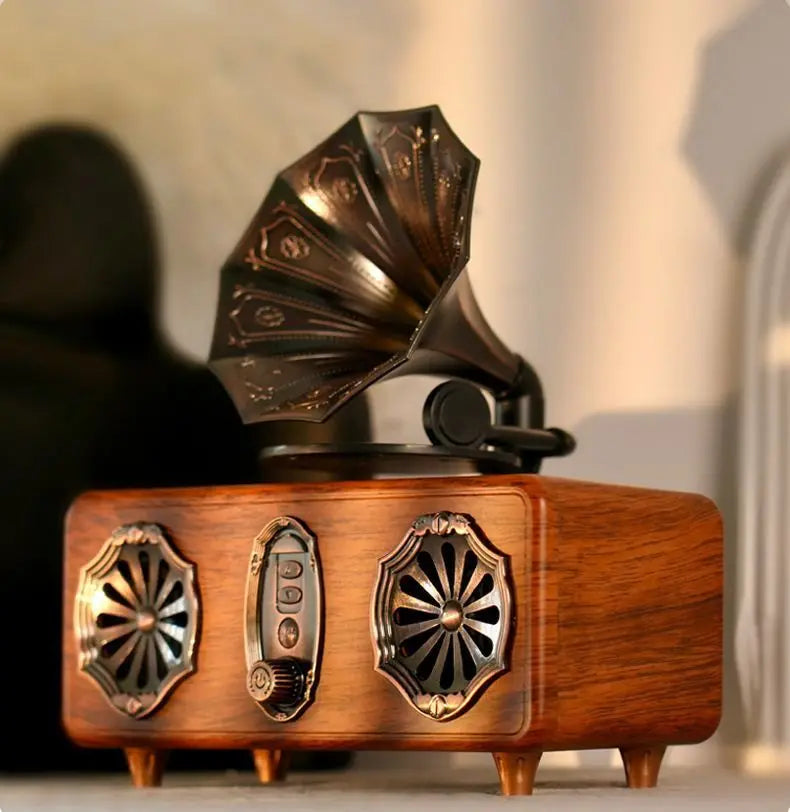 AS36 Bluetooth Speaker Features High-Quality Retro Multi-Functional FM Radio High-Volume Wireless Audio System Subwoofer Gift Lootquake LLC