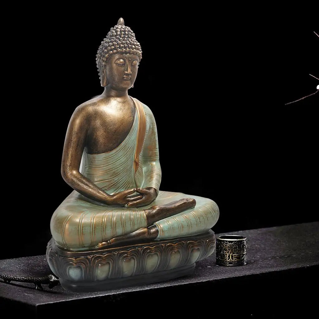 Outdoor Buddha Ornament Statue Sculpture for Home Garden Porch Outdoor Lootquake LLC