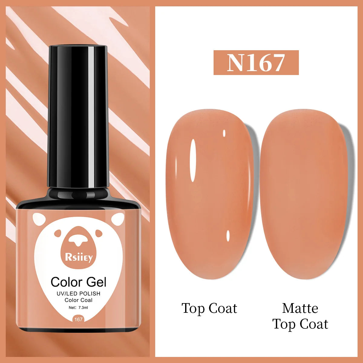 1pcs 7.3ml White Gel Nail Polish French Manicure Gel Polish Semi Permanent Soak Off UV Gel Varnish Base Top Coat Winter Nail 105 Lootquake LLC