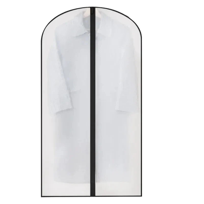 Clothes Dust Cover Plastic Waterproof Transparent Clothing Covers Home Storage Bag Clothing Hanging Garment Bag Wardrobe Storage Lootquake LLC