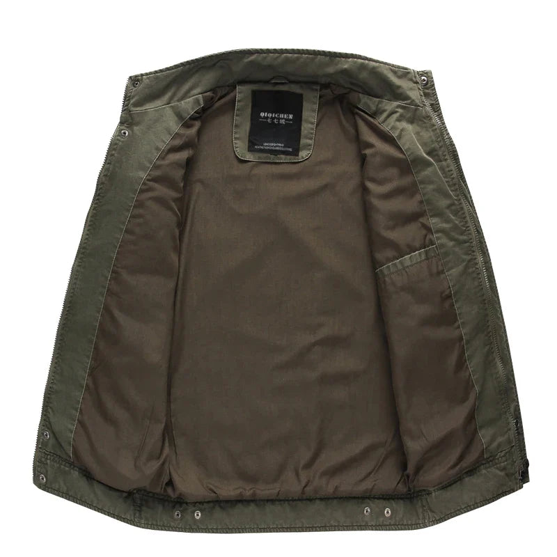 Casual Plus Military Jacket THRIXINE