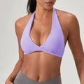 FlexiFit Halter: Stylish Yoga Gym Bra for Women THRIXINE
