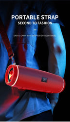 Portable Wireless Bluetooth Speaker 200W High Power Subwoofer Outdoor Waterproof Soundbox with FM Radio USB TF card Boom Box Lootquake LLC