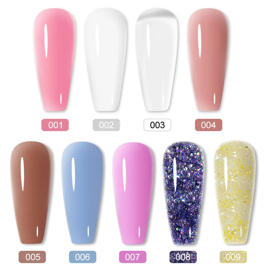 LIMEGIRL 15g Solid Nail Extension Gel Non Stick Hand Phototherapy UV Gel Quick Building Gel Nails Tips Nail Art Prolong Nail Gel Lootquake LLC