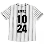 2024 Ateez World Tour TOWARDS THE LIGHT Baseball T-Shirt Men Women Hipster Hip Hop Short Sleeve Baseball Jersey Tee Shirt Homme Lootquake LLC