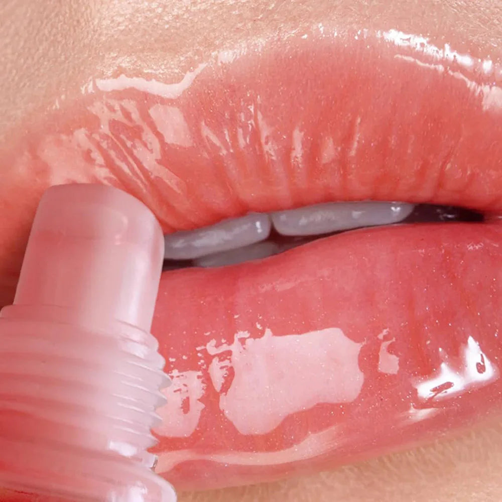 6Pcs Fruity Flavor Watery Glossy Lip Gloss Set Clear Lip Gel Hydrating Moisturizing Lip Gloss Women Lips Makeup Wholesale Lootquake LLC