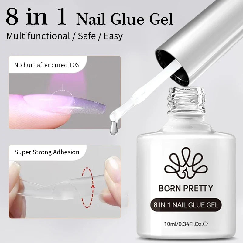 BORN PRETTY 10ml Reflective Glitter Gel Nail Polish Carat Mirage Sparkling Color Shine UV LED Soak Off Semi-Permanant Varnish Lootquake LLC