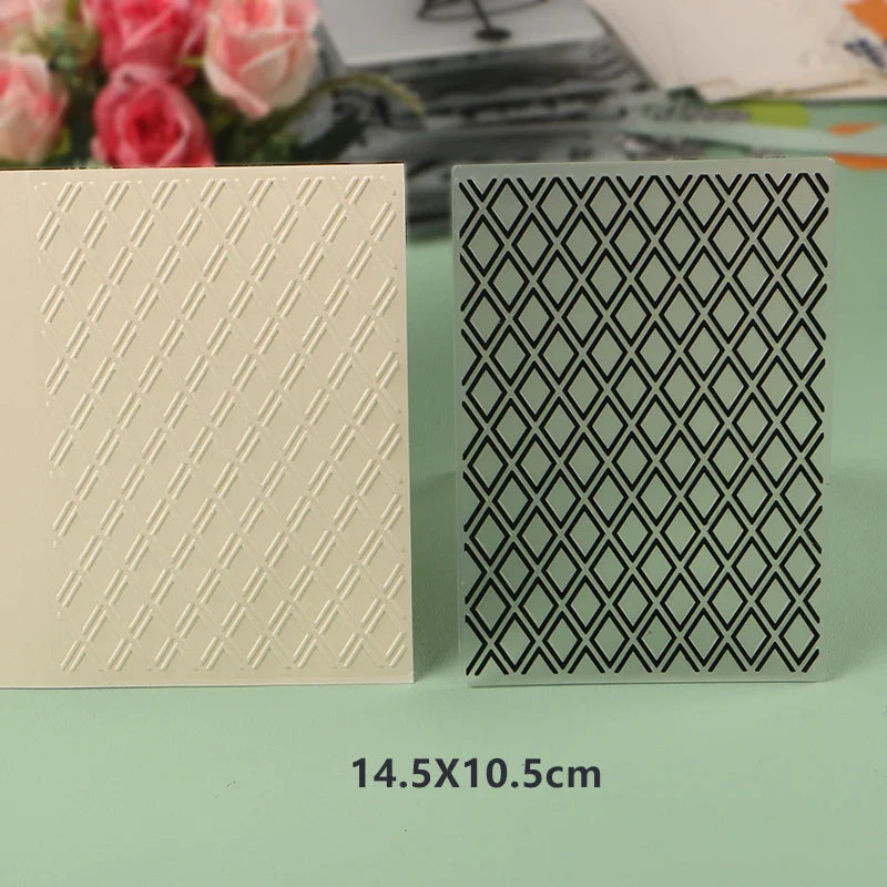 DUOFEN Crafts plastic embossing folder collection 2 paper embossing flower mold Christmas Birthday Easter day wedding Lootquake LLC