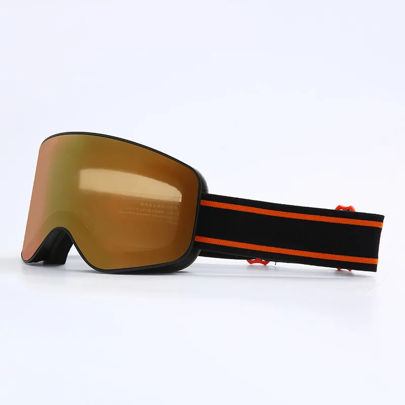 Ski Snowboard Goggles Women Men Skiing Eyewear Mask UV 400 Snow Double Anti-Fog Cylindrical - SJB-DIAMOND ELITES