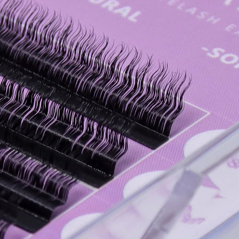 ANNAFRIS 2024 New Style Wool Roll False Eyelash 5D Wool Curly Eyelash Extension Natural Long Fluffy Soft Full Handmade Eye Lash Lootquake LLC