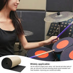 Sound Absorbing Panel Sound Pads Acoustic Panels Self Adhesive Acoustic Barrier for Car Studio Waterproof Sound Proof Padding