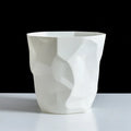 Creative Irregular Trash Can Bathroom Waste Garbage Bin Household Toilet Bin Home Rubbish Can for Kitchen Bathroom Garbage