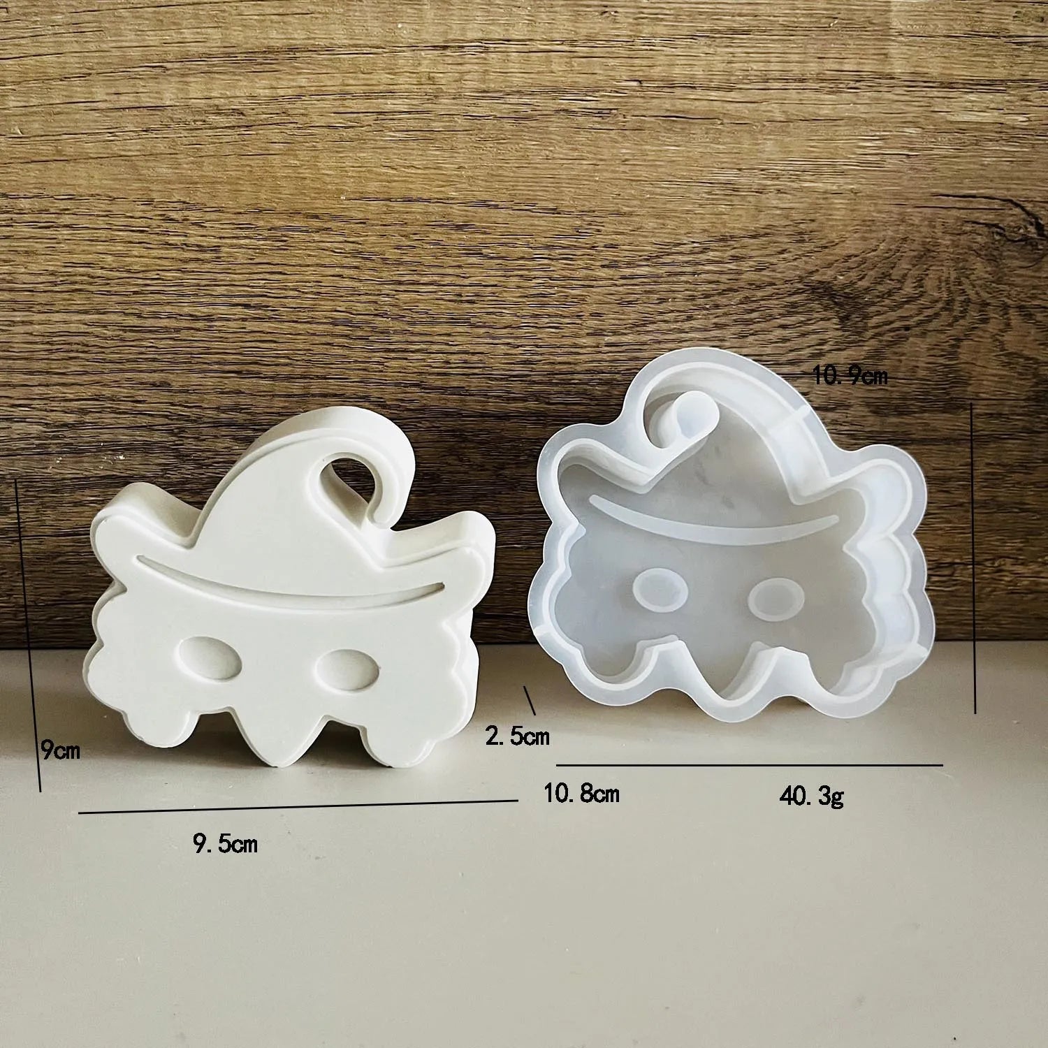 Halloween Decoration Diy Mold Skeleton Bat Mask Jack Ghost Silicone Mould Car Aromatherapy Plaster Doll Pinch Molds Lootquake LLC
