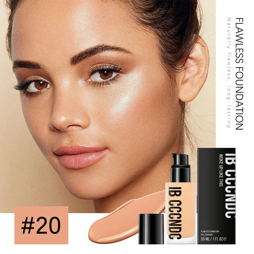 High Coverage Foundation Foundation Face Cream Cosmetic Foundations Makeup Waterproof Mist Korean Makeup Base Make Up Cc Bb Full Lootquake LLC