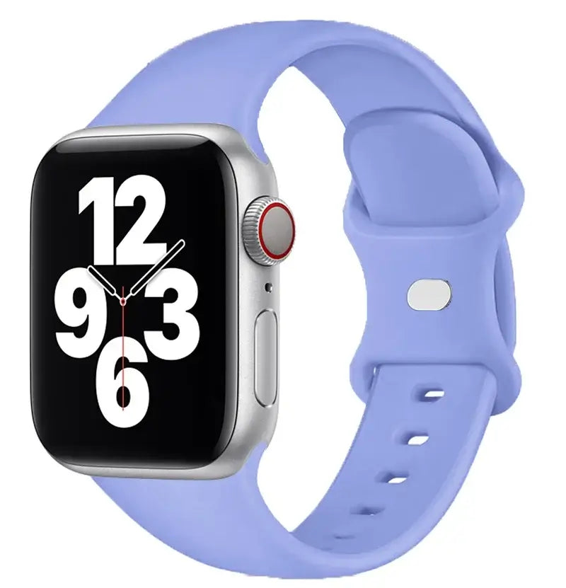 Apple Watch Silicone Band - Soft Waterproof Flexible Strap - SJB-DIAMOND ELITES