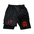 Men's Gym Short Double-deck Quick Dry - SJB-DIAMOND ELITES
