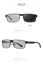 BARCUR Sunglasses Men’s Original Rectangle Fashionable Business Sunglasses – Polarized UV400 Protection for Driving Hiking Sports and Casual Wear – Trendy Fashion Shades Oculos De Sol with Anti-Reflective TAC Lenses