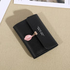 Trifold Clutch Coin Purse, Minimalist Credit Card Holder, Women's Casual Wallet Lootquake LLC