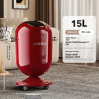 Premium Touch-Free Trash Can Large Capacity Stainless Steel Waste Bin for Living Room Kitchen Bathroom Floating Lid Tall Design Lootquake LLC