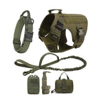Ultimate Explorer Tactical Dog Harness & Leash Set Fashioned Furbabies