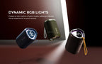 Bluetooth Speaker with LED Display Heavy Bass and 15W Power Waterproof IPX7 for Outdoor Parties Lootquake LLC