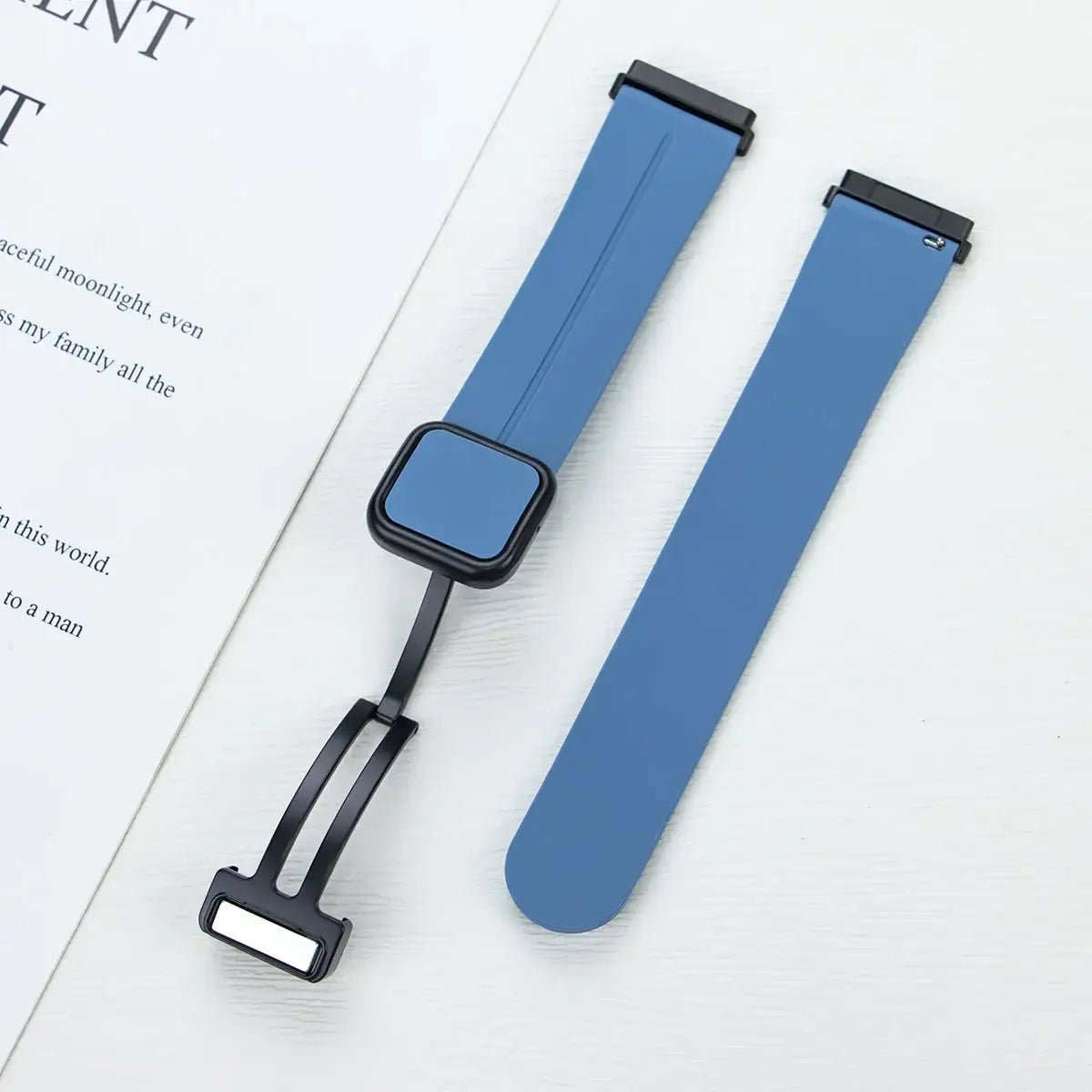 Fitbit Versa & Sense Silicone Band - Waterproof & Magnetic - SJB-DIAMOND ELITES