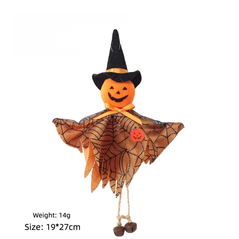 Halloween Decorations Doll Bar Decor Pumpkin Ghost Witch Pendant Scary Halloween Kids Gift Halloween Party Decoration for Home Lootquake LLC