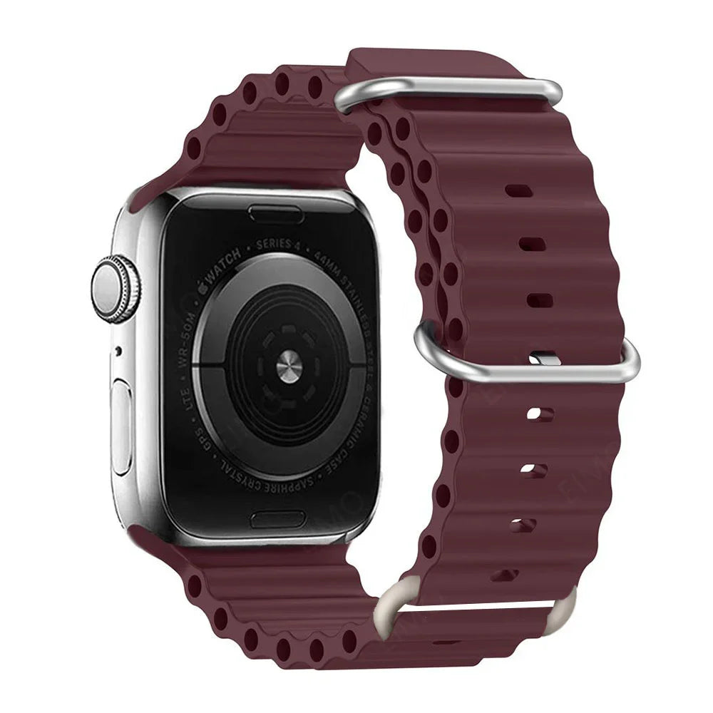 Apple Watch Silicone Strap - Waterproof and Breathable Band