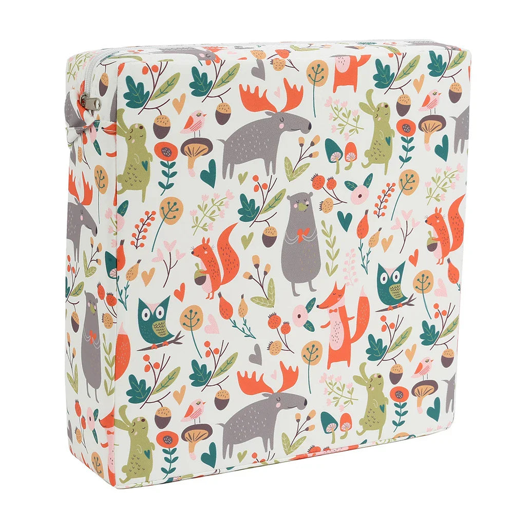 Baby Dining Chair Booster Cushion Removable Kids Highchair Seat Pad Star Chair Heightening Cushion Child Chair Waterproof Seat Lootquake LLC