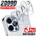 3pcs Camera Glass For Iphone 13 12 11 Pro Max Lens Protector Iphone 13 12 11 Mini Xs Max 8 7 6 6s Plus X Xr Se 2020 Glass Ultra Thin Transparent Camera Lens Cover Black Ring HD Clear Scratch Resistant Stevvex
