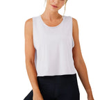 Women'S Solid Color Top Women'S Sports Suspender Top Women'S Fashion Hollow Back Sports Running Fitness Casual Hundred Yoga Top Lootquake LLC