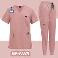 Unisex Surgical Nurse Medical Scrubs Set Top + Pants