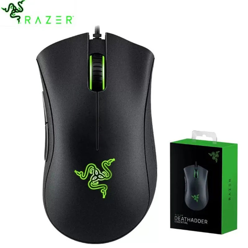 Original Razer Wired Gaming Mouse Optical Sensor 6400 DPI Gaming Mouse For Laptop Optical Mouse Light Speed Mouse Lootquake LLC